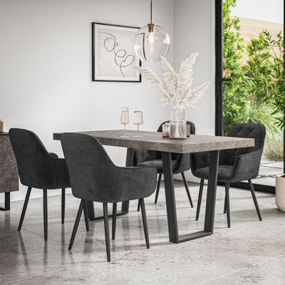 Ahlina 4 - Person Dining Set