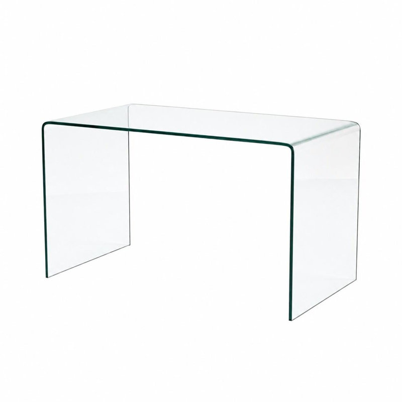 Bureau d'ordinateur 50 "en verre transparent