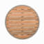 Table basse pour l'extérieur en corde de rotin et bois d'acacia-1110564570