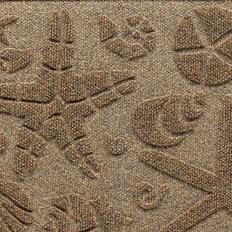 WaterHog Beachcomber 2'x3' Indoor Outdoor Door Mat, Camel