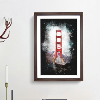Golden Gate Bridge - Framed Print