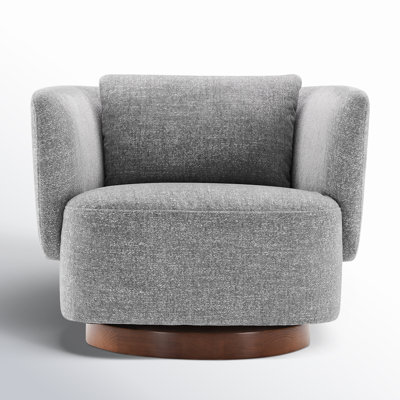Morello Upholstered Swivel Armchair
