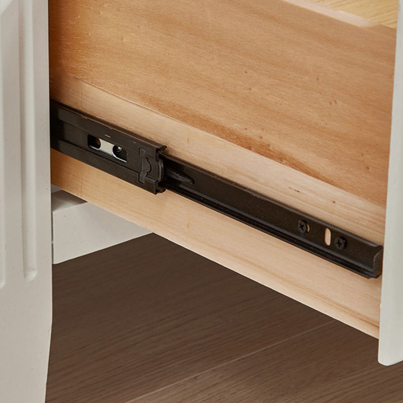 Swapnil, (4 Shelves) 68.9"H x 31.5"W x 12.2"D, Ivory