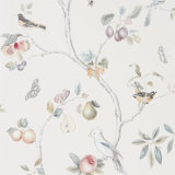 Fruit Aviary Wallpaper