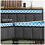 Bed Frame with Charging Station, Day Bed with 2 Storage Drawers & LED Lighting-2052457878