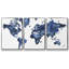 «Water World I», peinture sur toile 3 pièces-1951382890-1951382889