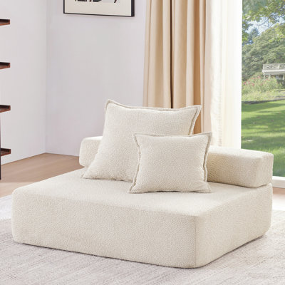 Structure de causeuse désossée luxueuse pour canapé modulaire surdimensionné en forme de U