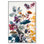 «Iris Indigo I», reproduction d'art colorée par Art Remedy