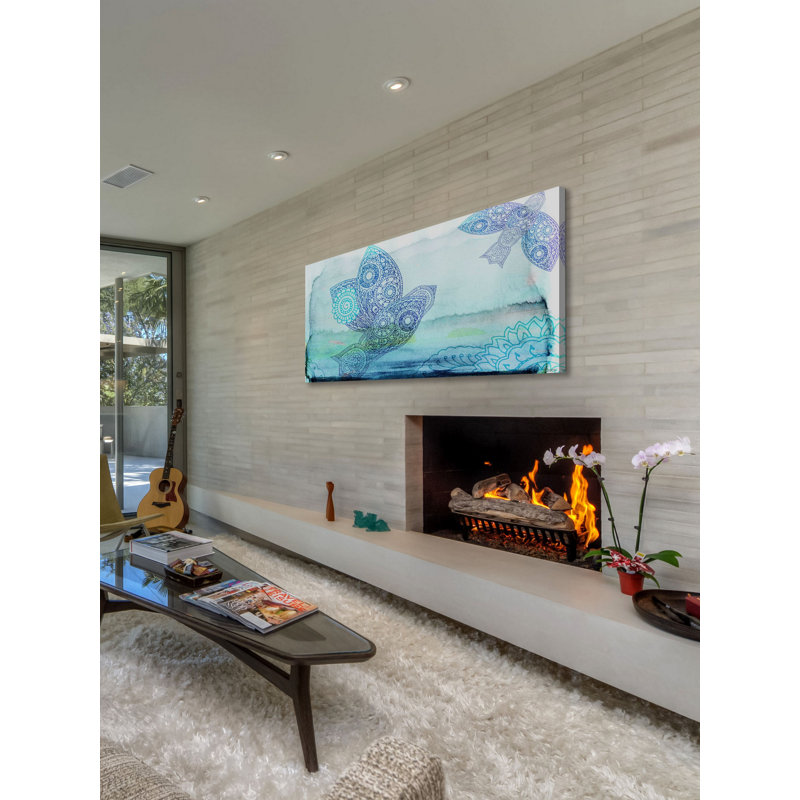 1 Piece Wrapped Canvas Wall Art, 45cm H x 91cm W