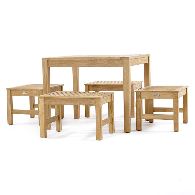 Westminster Teak Outdoor Square Teak Dining Table
