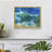 Green Flash -Framed Print - Restickable-693791076