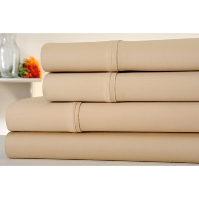 Luxury Home 1000 Thread Count Standard Cotton Sheet Set