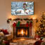 Ensemble de 3 reproductions d'art sur toile, décorations de Noël-442773863