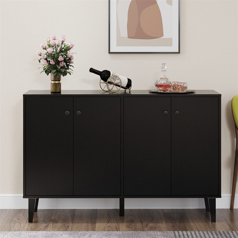 127cm Sideboard, Black