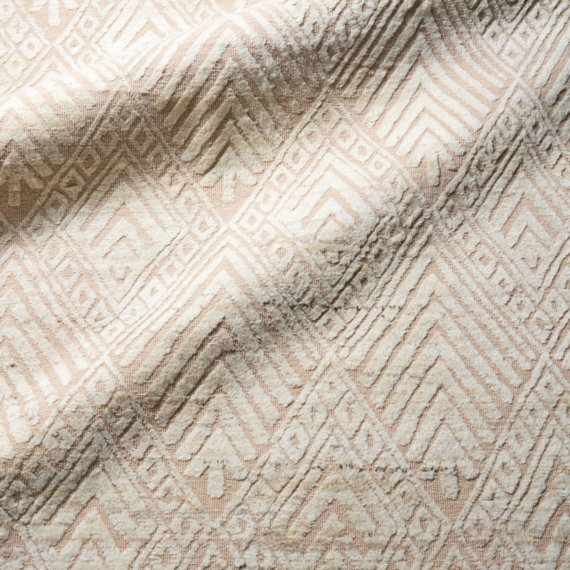 Jaipur Living Palmeraie Handknotted Geometric Brown Area Rug (9'X12' Rectangle), Rectangle 8' x 10'