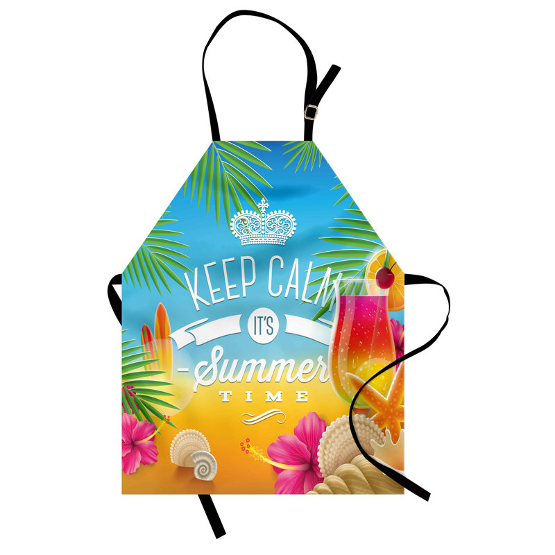 Multicolore, tablier de plage East Urban Home