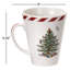 Spode Christmas Tree Peppermnt Mug With Spoon