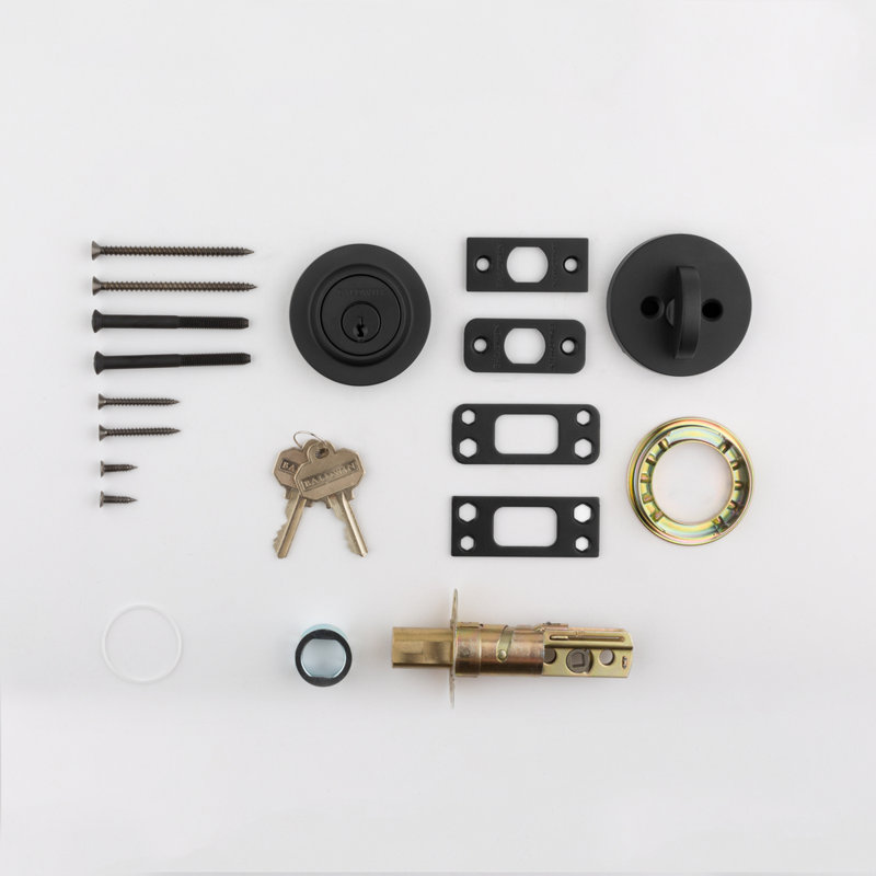 Baldwin Reserve Single Cylinder Deadbolt, Keyed Alike, Yes