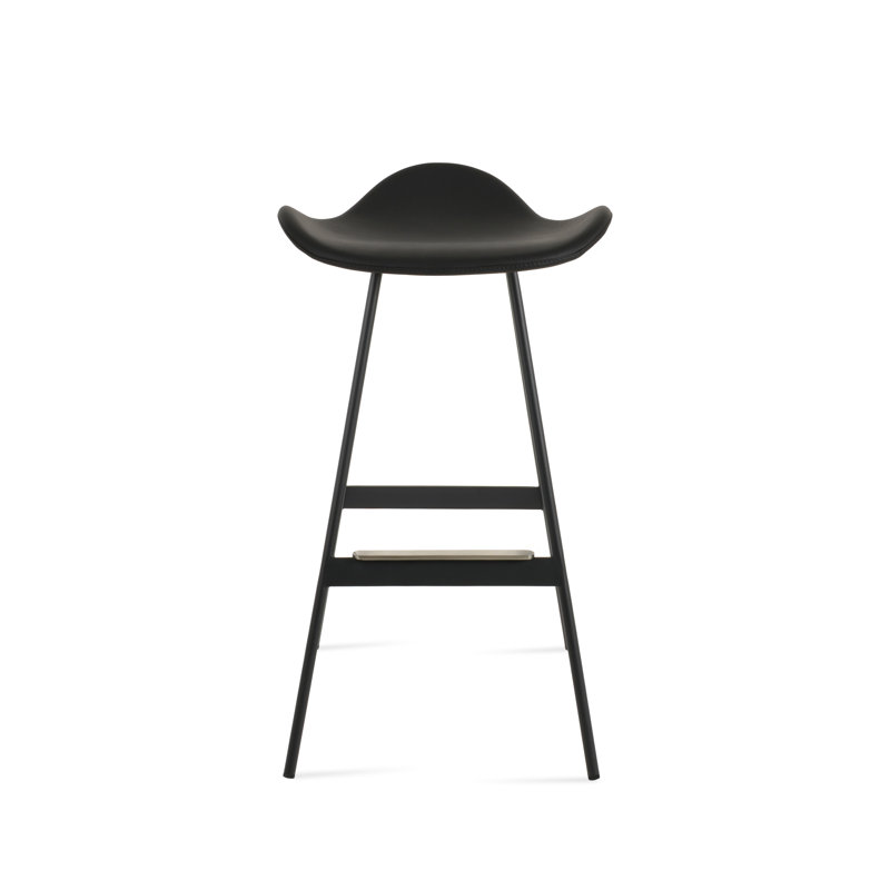 Tabouret Falcon Balat, Noir, Noir ppm