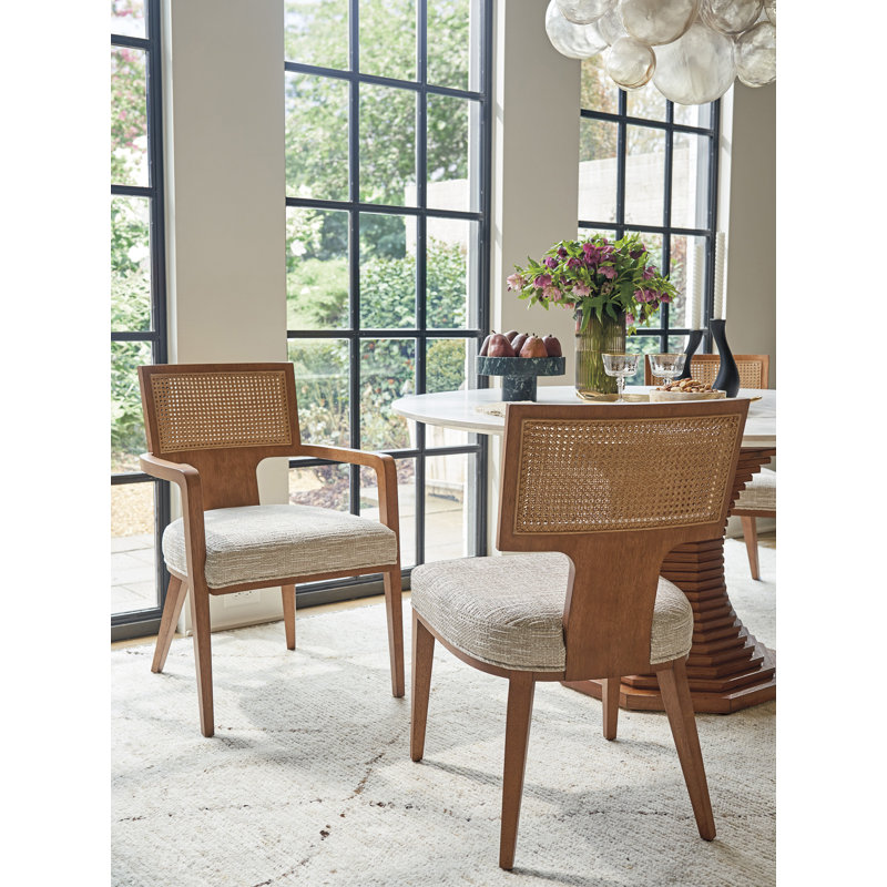 La Costa Upholstered Arm Chair, Beige/Tan