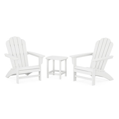POLYWOOD Country Living Adirondack Chair Set