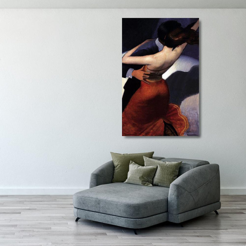 Danseurs de salsa, H 40 po x l 26 po