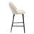 Kiyanni Upholstered 26.8" Boucle Counter Stool with Metal Frame-2100593012