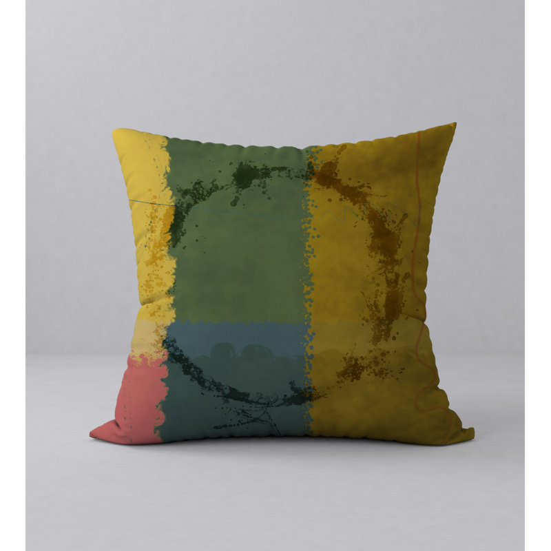 Housse de coussin carré parfaitement gratuite/insert, H 24 po x l 24 po