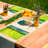 Polyester Abstract Rectangle Placemat