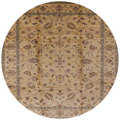 Tapis beige floral Inness