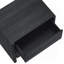 Table de chevet 24 po Linda gris anthracite (2 tiroirs)-2082288865