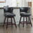 26" Solid Wood Swivel Counter Stool-1225213673-1225213670