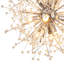 Dandelion 9-Light Sputnik Crystal Chandelier Starburst Sunburst Ceiling Lighting