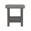 Table d'appoint d'extérieur à double plancher en plastique-78658987