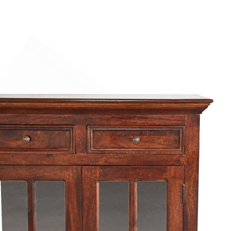 Large Cherry Glazed Sideboard