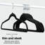 Mcqueary Velvet Non-Slip Standard Hanger for Dress/Shirt/Sweater