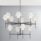 GLENMOORE 12 LIGHT CHANDELIER