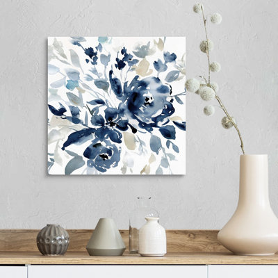 " Indigo Garden I " Painting Print