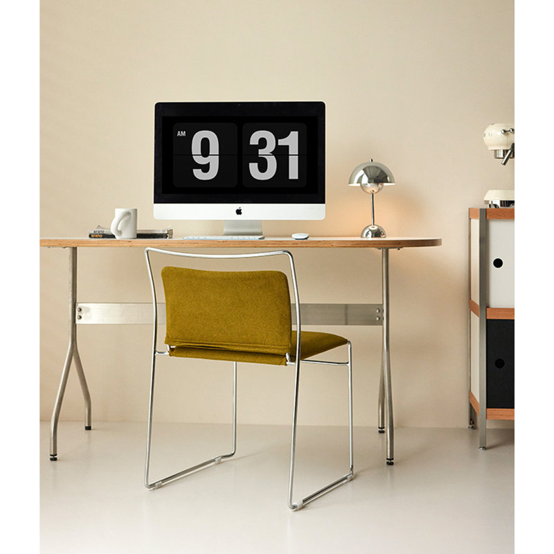 Chaises de salle à manger minimalistes Home Simplicity, Vert