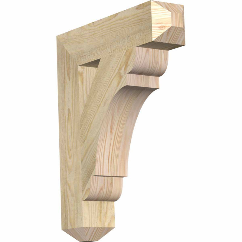 Support de scie rugueuse, sapin Douglas, l 4 po x P 18 po x H 22 po, H 22 po x l 4 po x P 18 po, Douglas (brut)