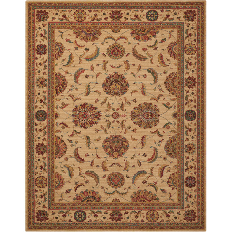 Bardwell Oriental Wool Area Rug, Rectangle 168 x 251cm