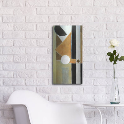  'Switching Levels 2' by Alonzo Saunders Metal Wall Art, 12" x 24"