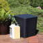 Boîte de rangement pour terrasse en résine synthétique 11,5 gallons SunnyDaze Decor-71083067