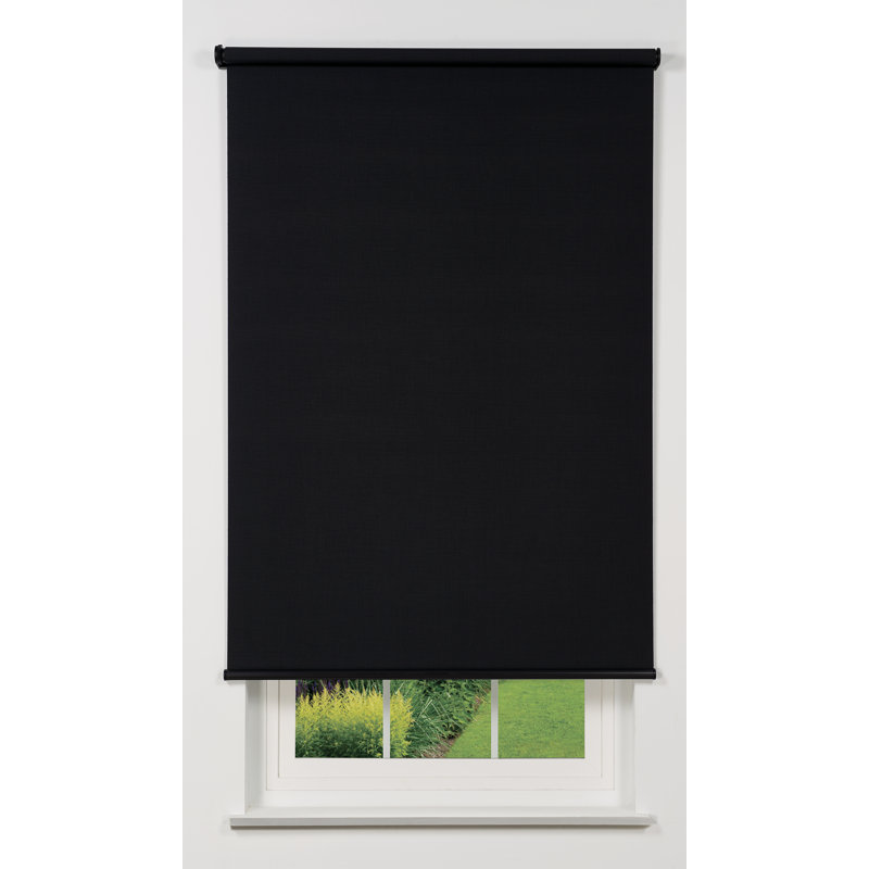 Store enroulé semi-transparent, Blanc, l 70,5 po x L 78 po