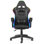 Fauteuil de jeu inclinable avec lumières DEL et appui-tête