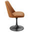 Chaise pivotante en cuir Lippa-105239651-105239649