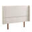 Bed with 48" Upholstered High Headboard