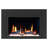 Litestar ZEF38VC 38" Smart Electric Fireplace Insert – WiFi App Control, Breathing Logs with Crushed Ice Rocks Decor, Multi Flame Colors, Crackling Sound, Built-In Fireplace Heater