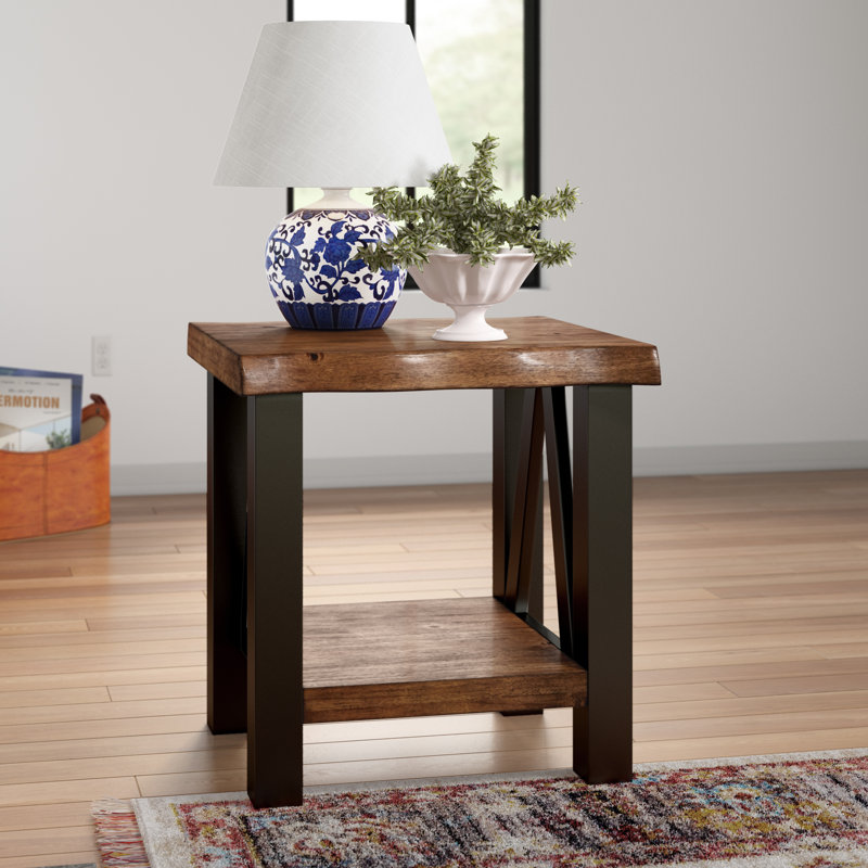 Northam Poplar Rectangular End Table 