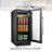 15" 76 Cans Built-in Beverage Refrigerator
